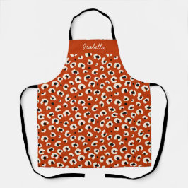 Delantal Apron de impresión Leopardo en negrita personaliza