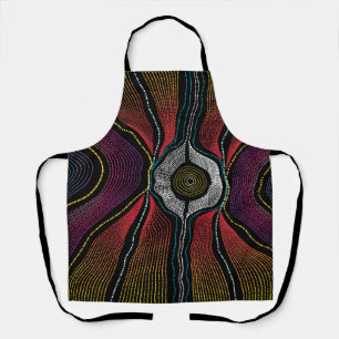 Delantal Apron de impresión para aborigen 2 todo sobre
