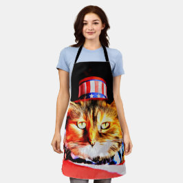 Delantal Apron de impresión Patriótico todo sobre