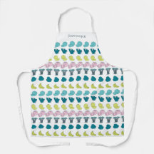Apron de impresión personalizada y moderna de frut