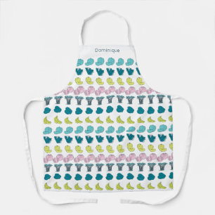 Delantal Apron de impresión personalizada y moderna de frut