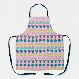 Delantal Apron de impresión personalizada y moderna de frut