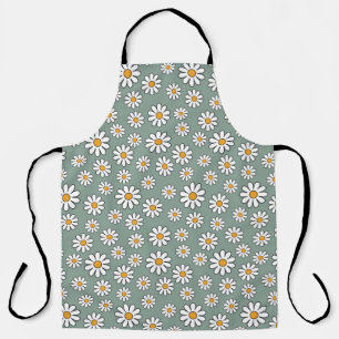 Delantal Apron de impresión Retro Daisy