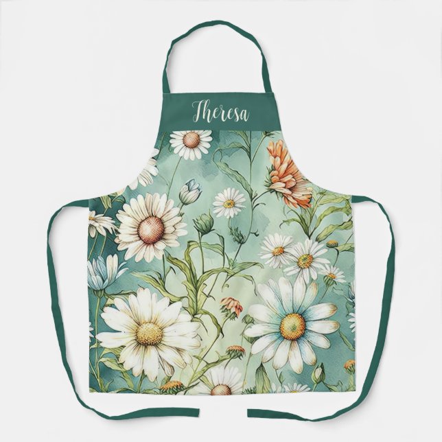 Delantal Apron de impresión todo el mundo personalizado, Da (Anverso)