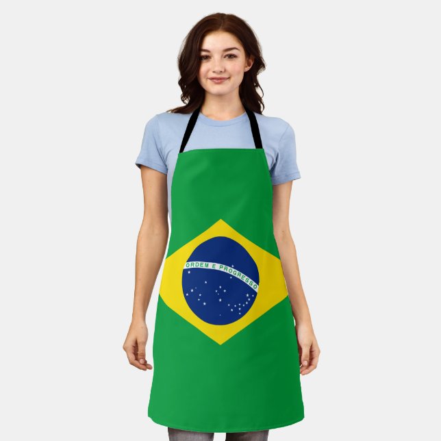 Delantal Apron de impresión todo en Brasil (Gastado)