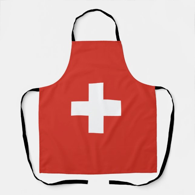Delantal Apron de impresión todo en Suiza (Anverso)