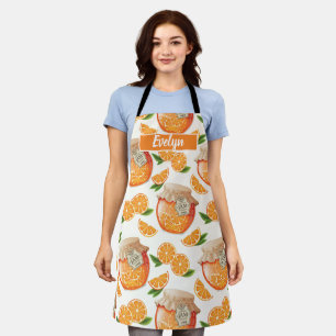 Delantal Apron de impresión todo-por-Naranja