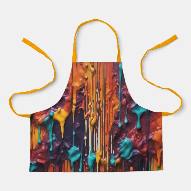 Delantal Apron de impresión todo sobre (Anverso)