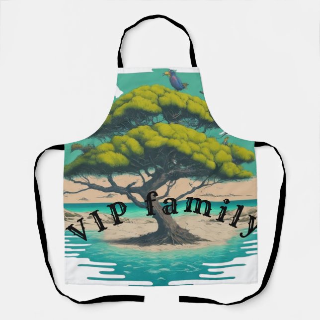 Delantal Apron de impresión todo sobre (Anverso)