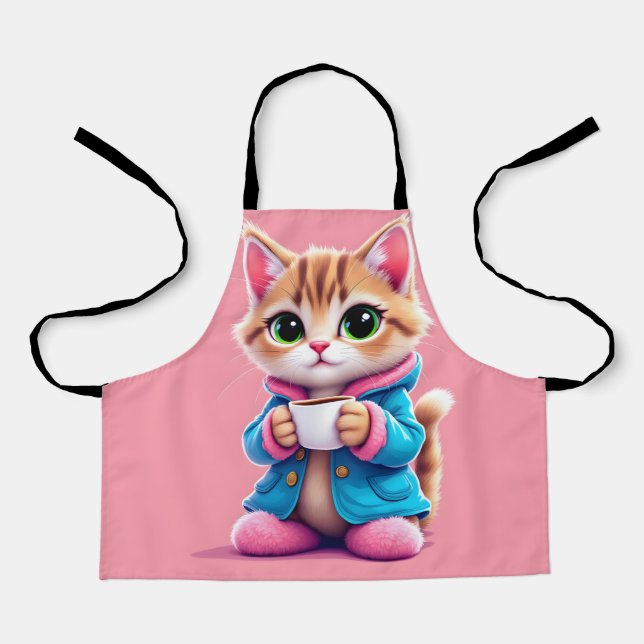 Delantal Apron de impresión todo sobre (Anverso)