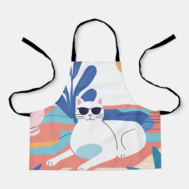 Delantal Apron de impresión todo sobre (Anverso)