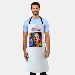 Delantal Apron de impresión todo sobre