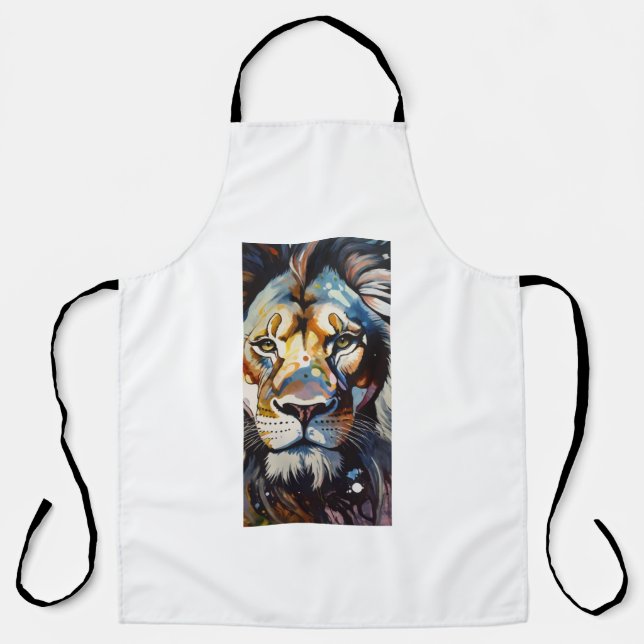 Delantal Apron de impresión todo sobre (Anverso)