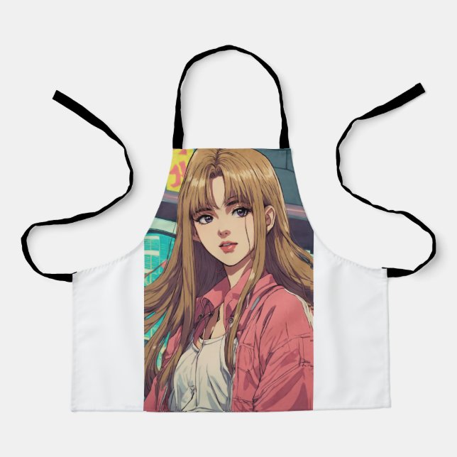 Delantal Apron de impresión todo sobre (Anverso)