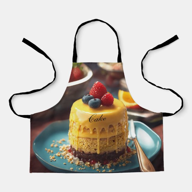 Delantal Apron de impresión todo sobre (Anverso)