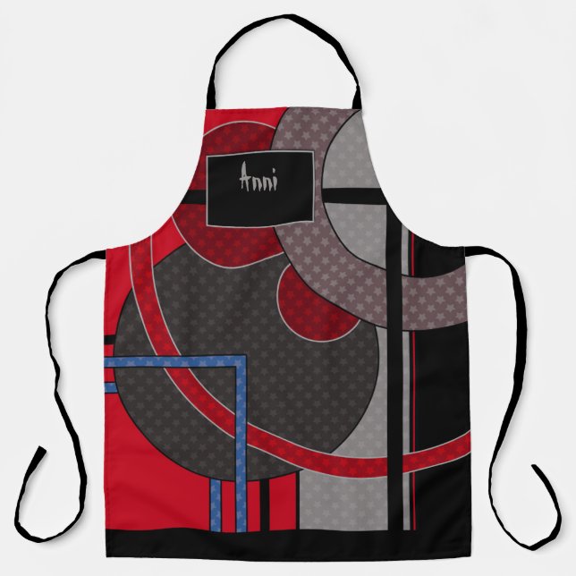 Delantal Apron de impresión todo sobre (Anverso)