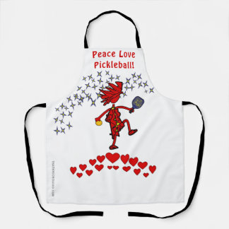 Delantal Apron de impresión todo sobre Baloncesto de amor p