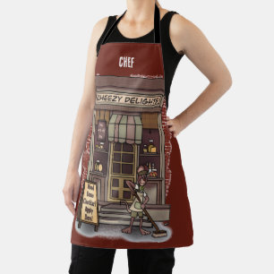 Delantal Apron de impresión todo sobre Cheddar