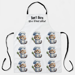 Delantal Apron de impresión todo sobre Chef Gato Divertido