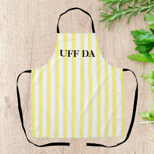 Delantal Apron de impresión todo-sobre con tiras de limón a