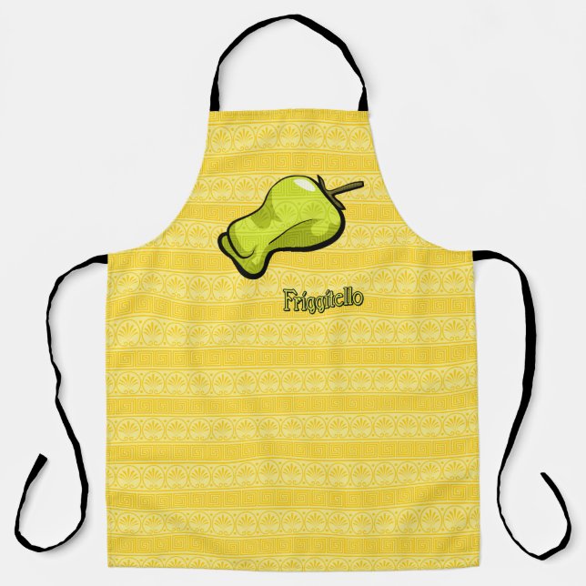 Delantal Apron de impresión todo-sobre de Friggitello Chili (Anverso)