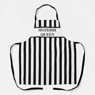 Delantal Apron de impresión todo-sobre de la Reina Hotdish 