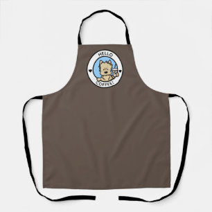 Delantal Apron de impresión todo sobre el café de Cairn Ter