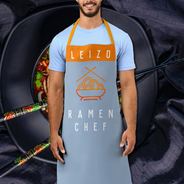 Delantal Apron de impresión todo sobre el chef Ramen (Subido por el creador)