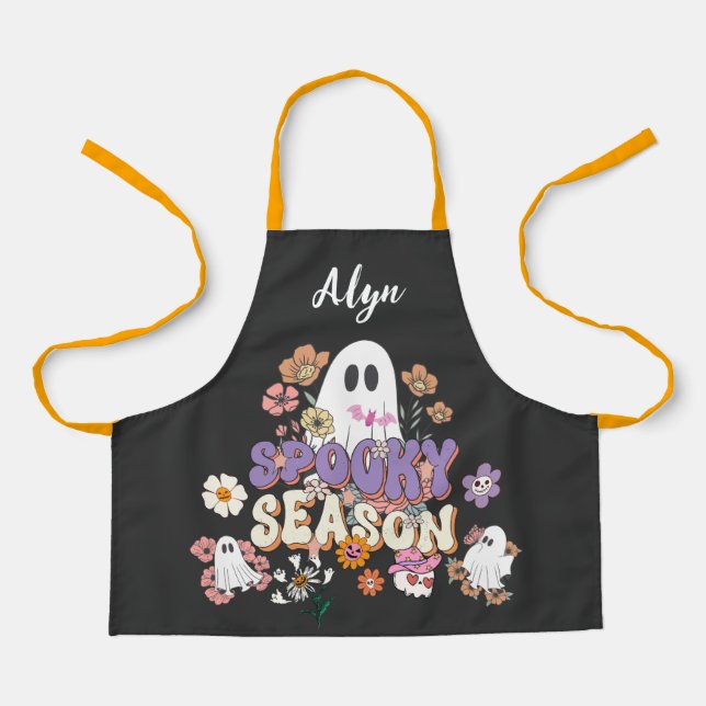 Delantal Apron de impresión todo sobre el fantasma personal (Anverso)