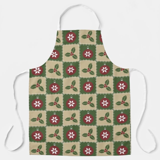 Delantal Apron de impresión todo sobre el fin de navidades (Anverso)