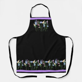 Delantal Apron de impresión todo sobre flores silvestres si