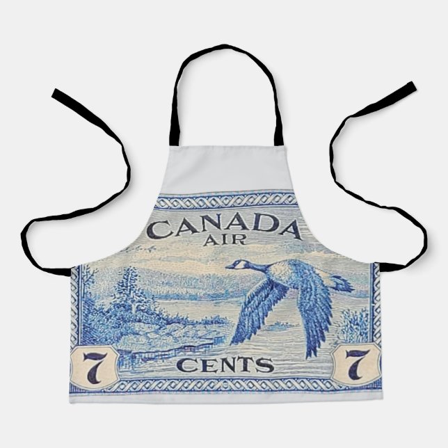 Delantal Apron de impresión todo sobre ganso de Canadá (Anverso)