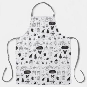 Delantal Apron de impresión todo sobre, grande