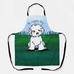 Delantal Apron de impresión todo sobre KiniArt Havanese