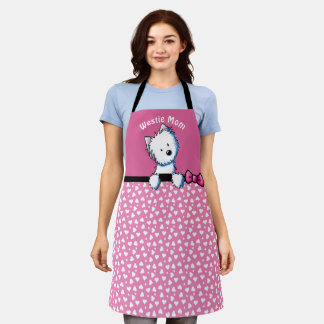 Delantal Apron de impresión todo sobre KiniArt Westie