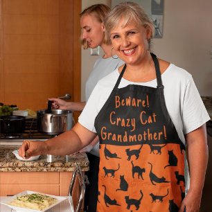 Delantal Apron de impresión todo sobre la abuela de gato lo