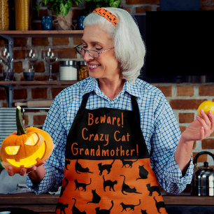 Delantal Apron de impresión todo sobre la abuela de gato lo