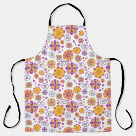 Delantal Apron de impresión todo sobre la floral de primave