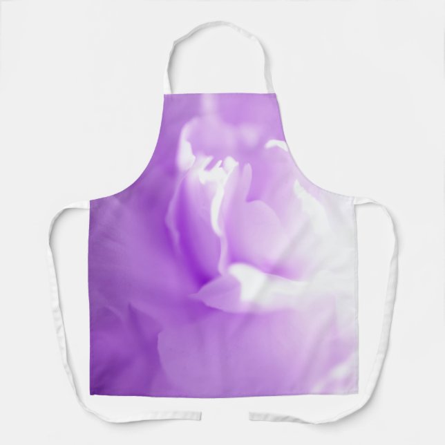 Delantal Apron de impresión todo sobre Lilac Floral (Anverso)
