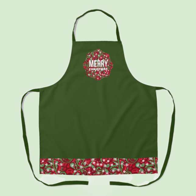 Delantal Apron de impresión todo sobre navidad (Subido por el creador)