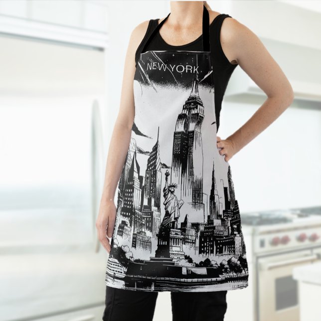 Delantal Apron de impresión todo sobre Nueva York (Subido por el creador)