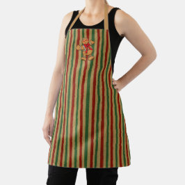 Delantal Apron de impresión todo sobre pan de jengibre