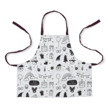 Apron de impresión todo sobre, pequeño