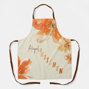 Delantal Apron de impresión todo-sobre personalizado con fl