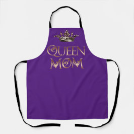 Delantal Apron de impresión todo sobre Queen Mom