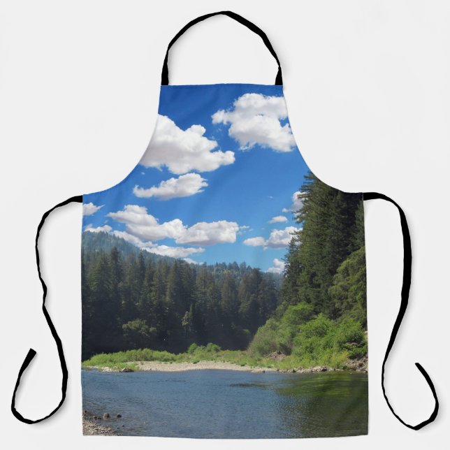 Delantal Apron de impresión todo sobre Richardson Grove Cal (Anverso)