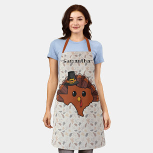 Delantal Aprón de impresión todo sobre Turquía en el peregr