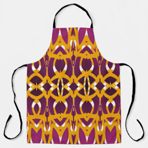 Delantal Apron de impresión todo sobre, un patrón de tela c
