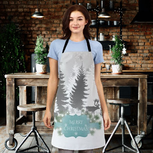 Delantal Apron de impresión todo sobre Winter Wonderland - 