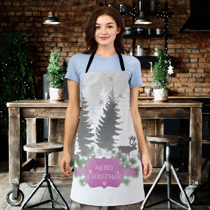 Delantal Apron de impresión todo-sobre Winter Wonderland - 